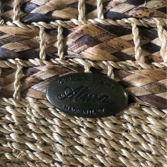 Vintage straw bag - Picture 3 of 3